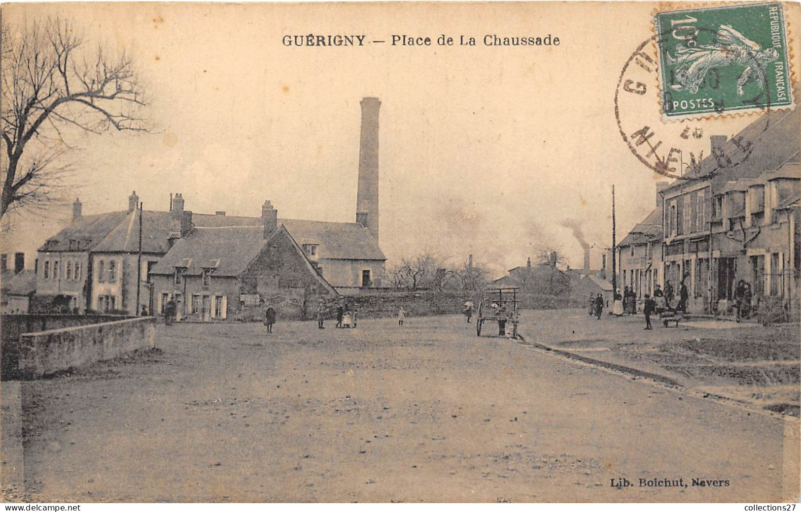 58-GUERIGNY- PLACE DE LA CHAUSSADE - Guerigny