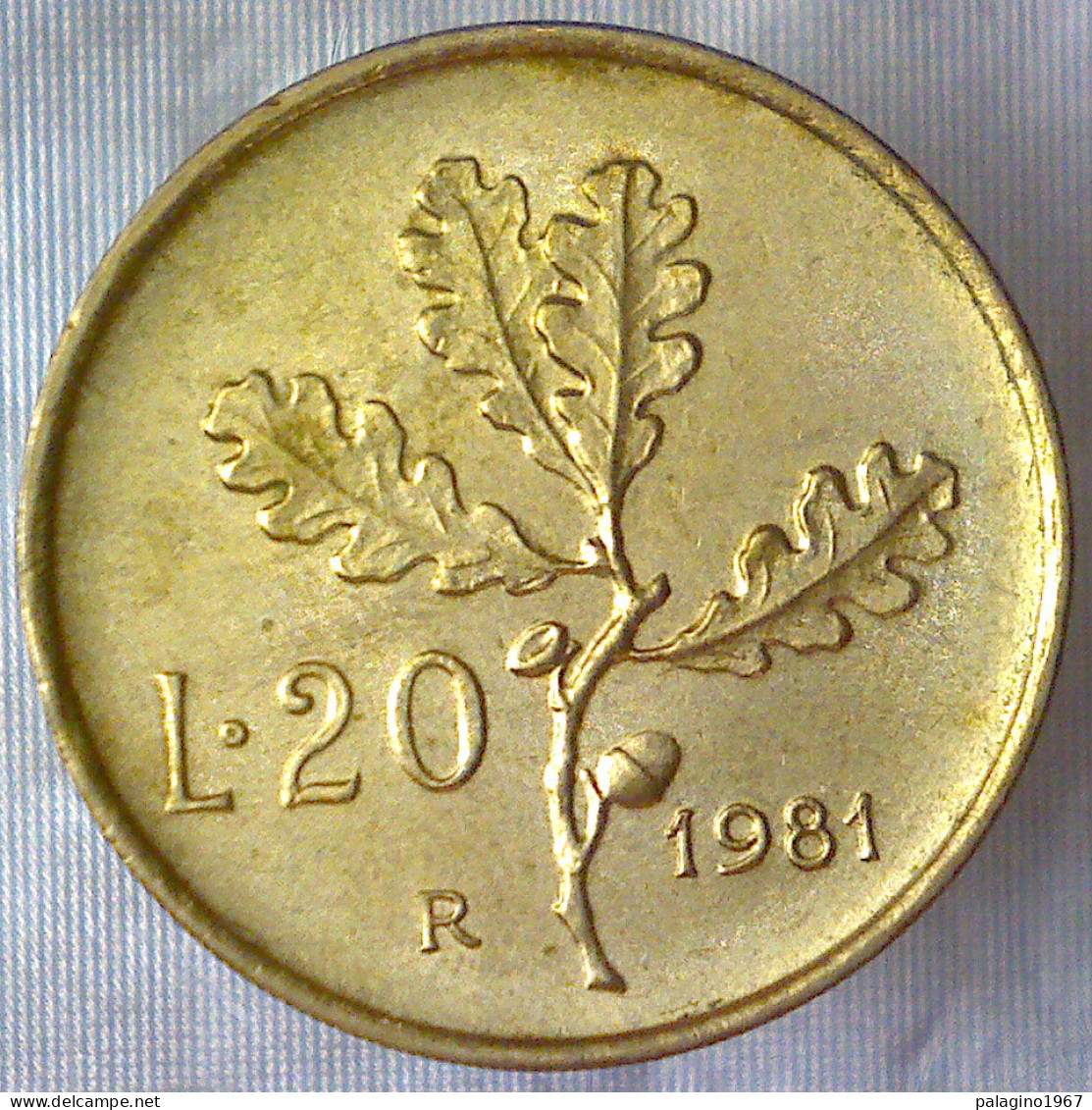 REPUBBLICA ITALIANA 20 Lire Ramo Di Quercia 1981 QFDC  - 20 Lire