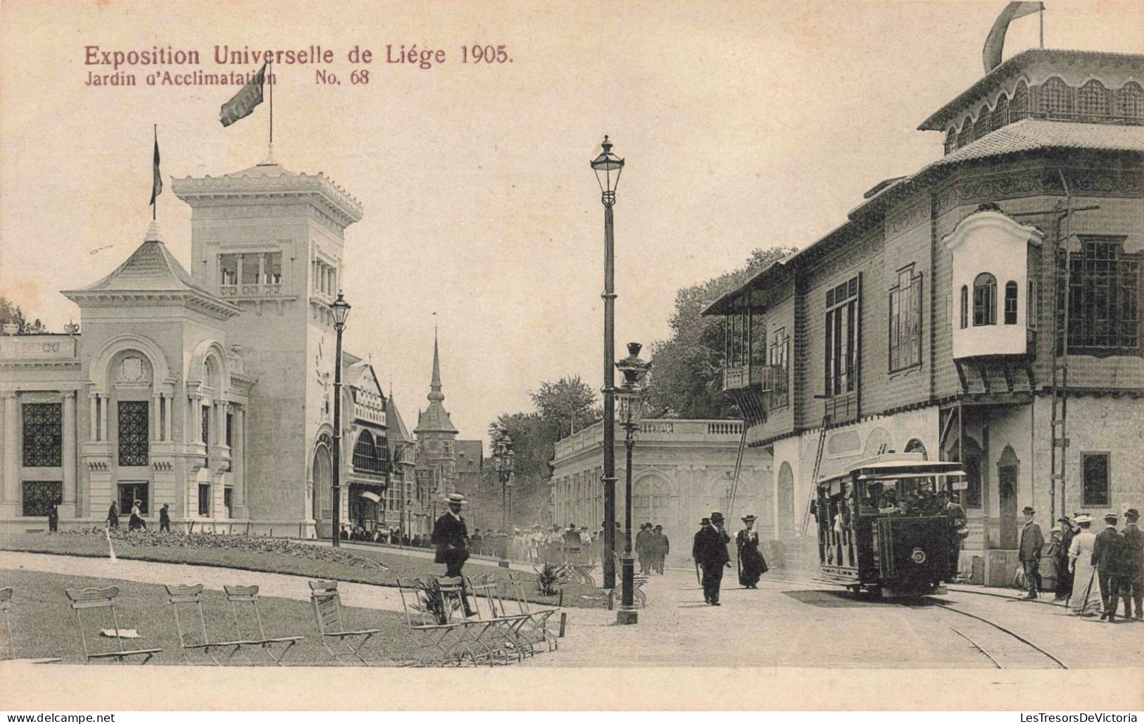 BELGIQUE - Exposition Universelle De Liège 1905 - Jardin D'Acclimatation -  Carte Postale Ancienne - Liege