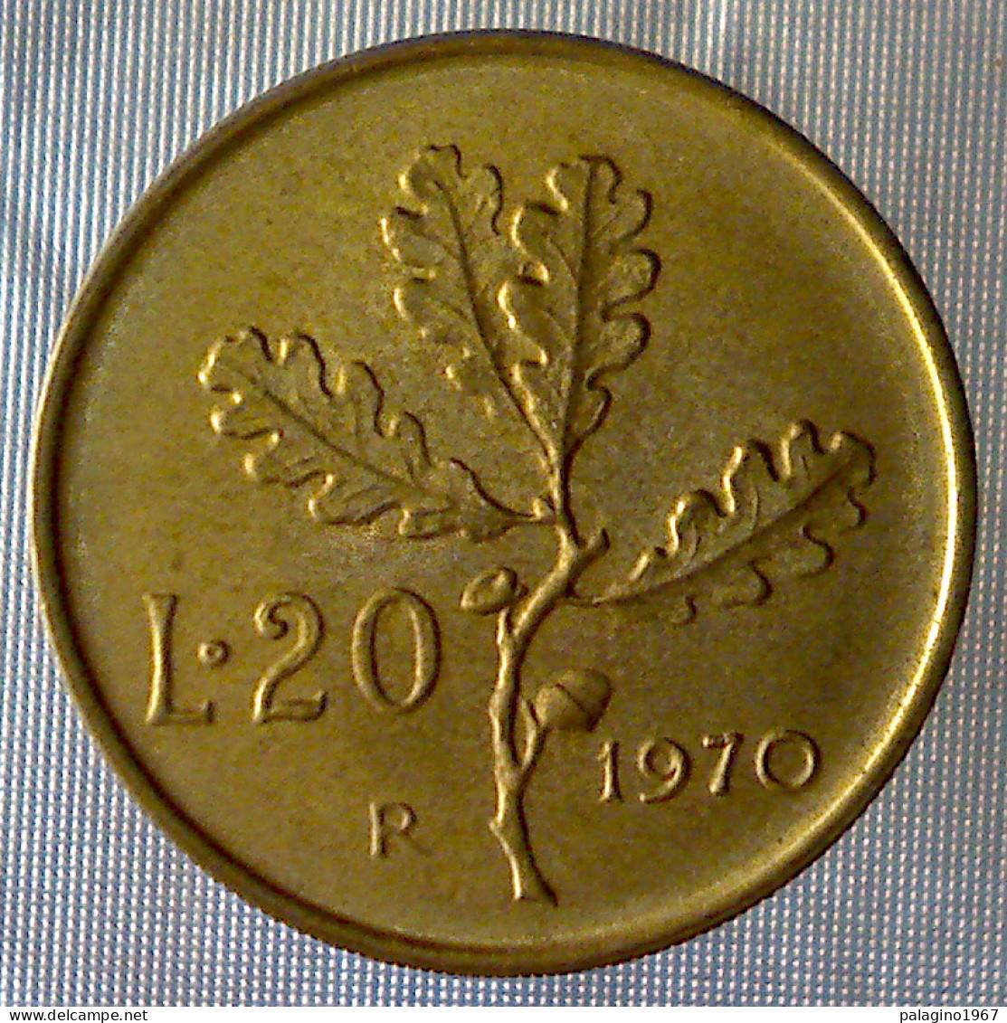 REPUBBLICA ITALIANA 20 Lire Ramo Di Quercia 1970 SPL QFDC  - 20 Lire