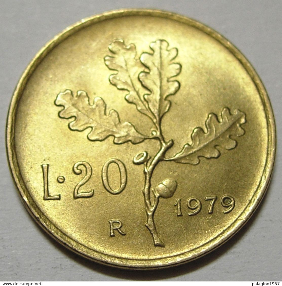 REPUBBLICA ITALIANA 20 Lire Ramo Di Quercia 1979 SPL++  - 20 Liras