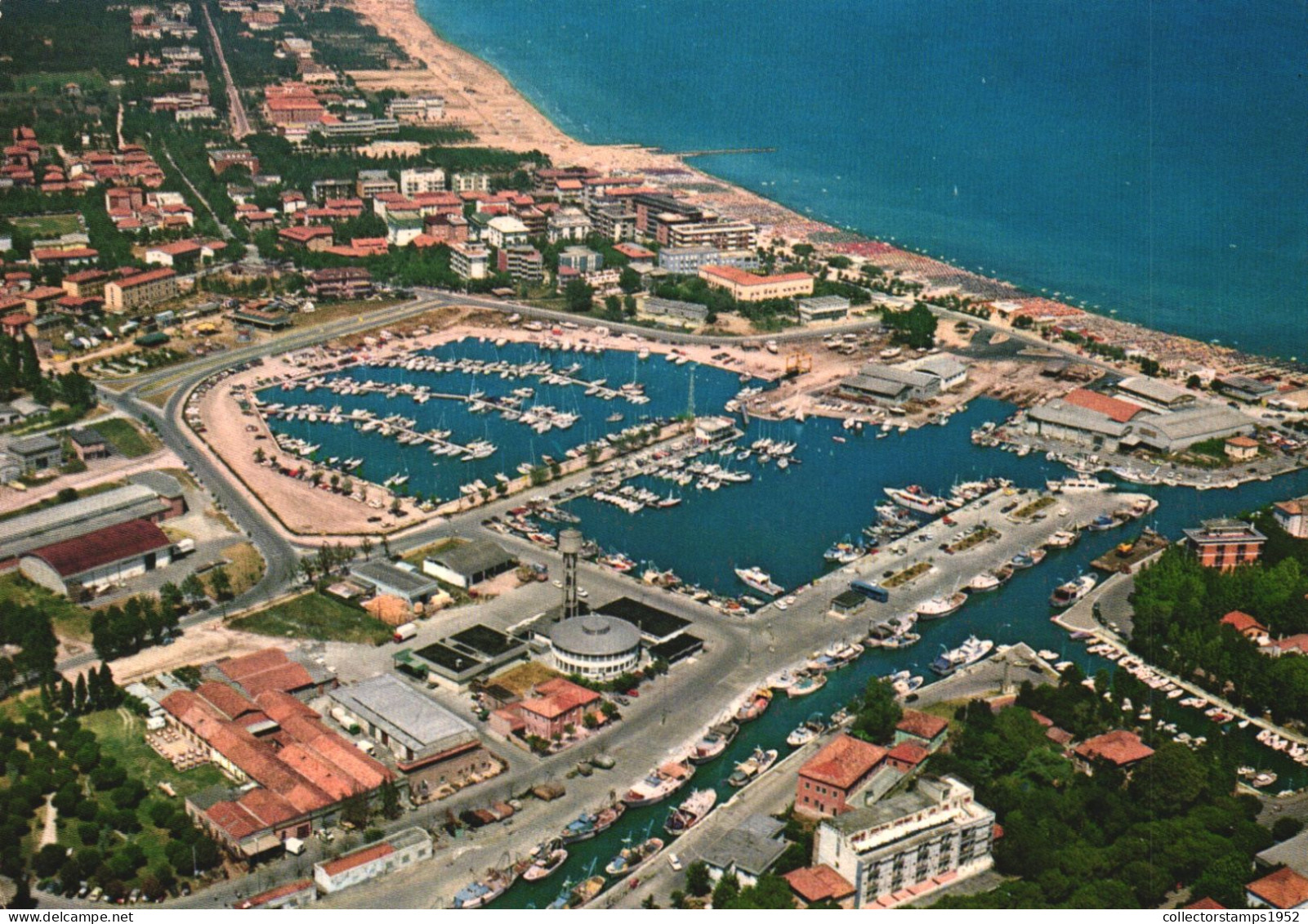 CESENATICO, GENERAL VIEW FROM THE AIRPLANE, COMMUNE, ITALY - Cesena