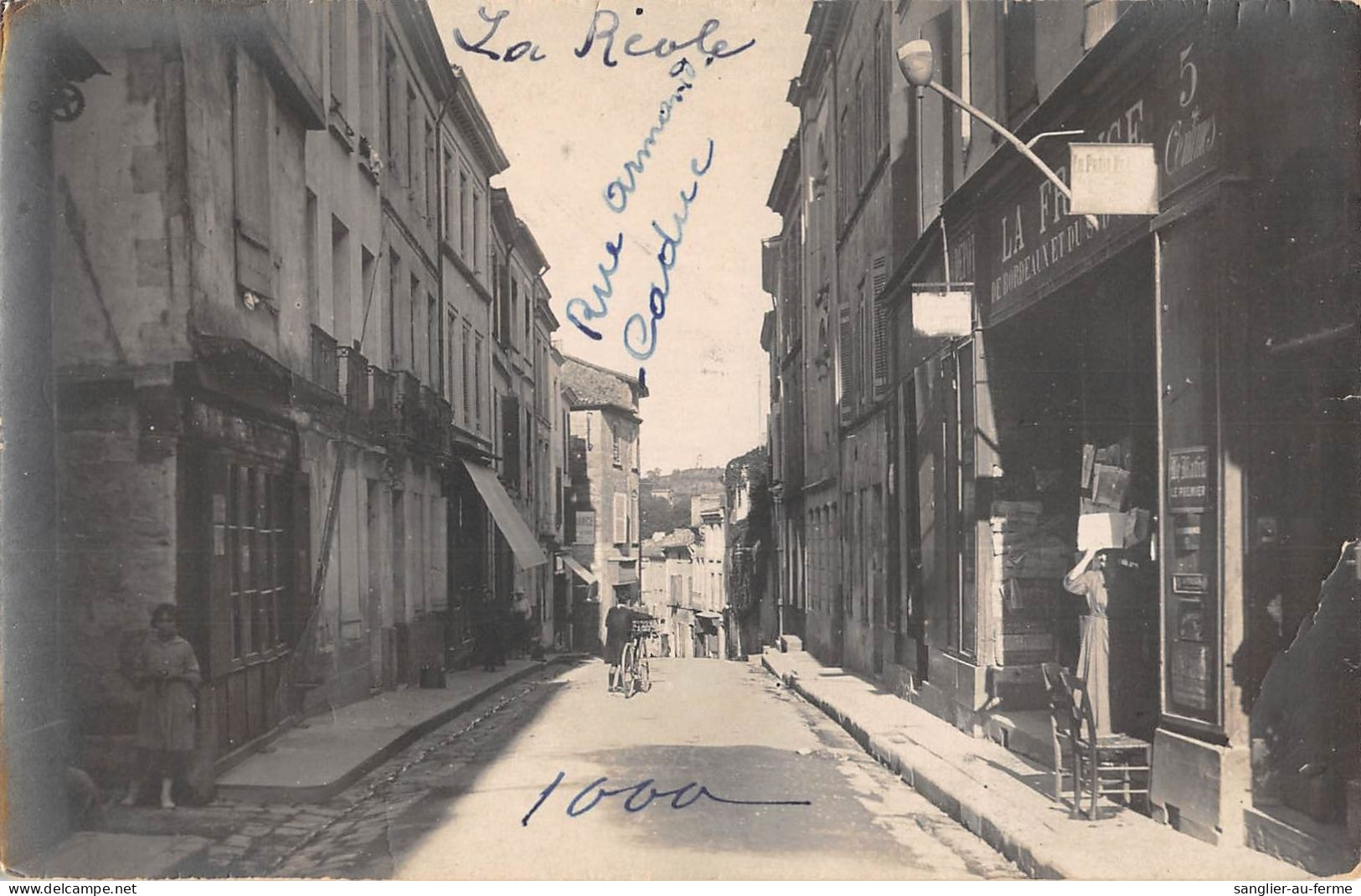 CPA 33 LA REOLE / CARTE PHOTO - La Réole