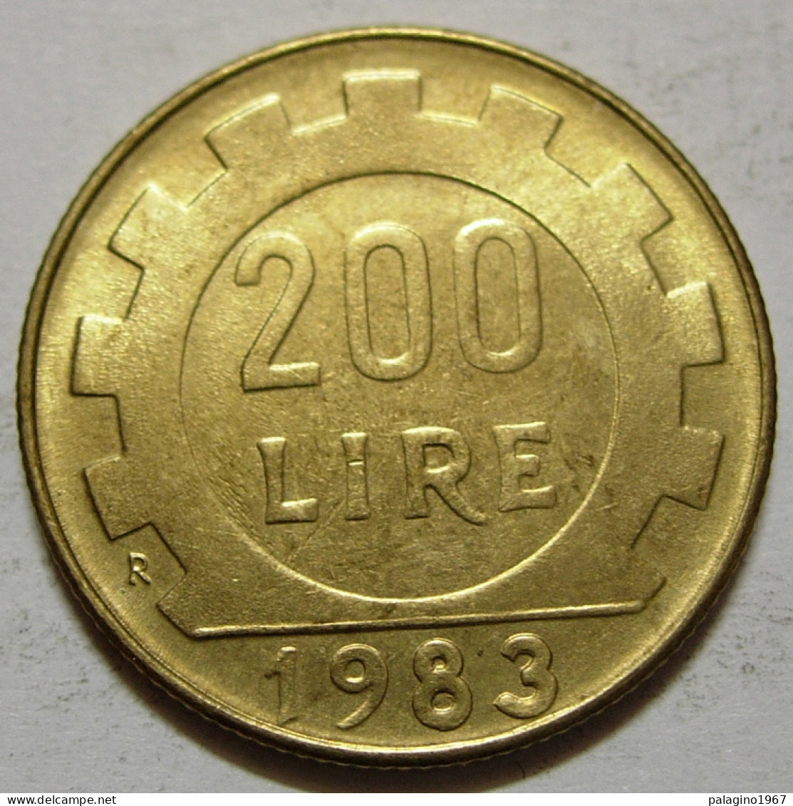 REPUBBLICA ITALIANA 200 Lire Lavoro 1983 QFDC  - 200 Lire