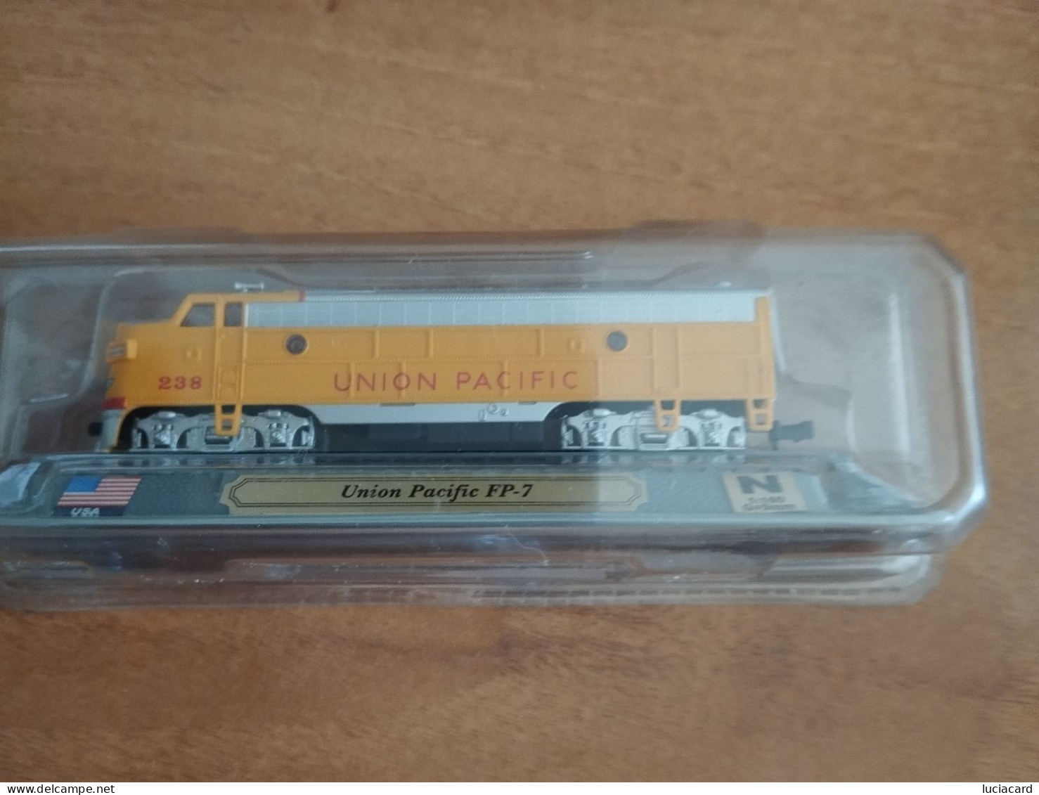 MODELLINO LOCOMOTIVA TRENO U.S.A. UNION PACIFIC FP-7  DEL PRADO Scala 1:160 - Locomotive