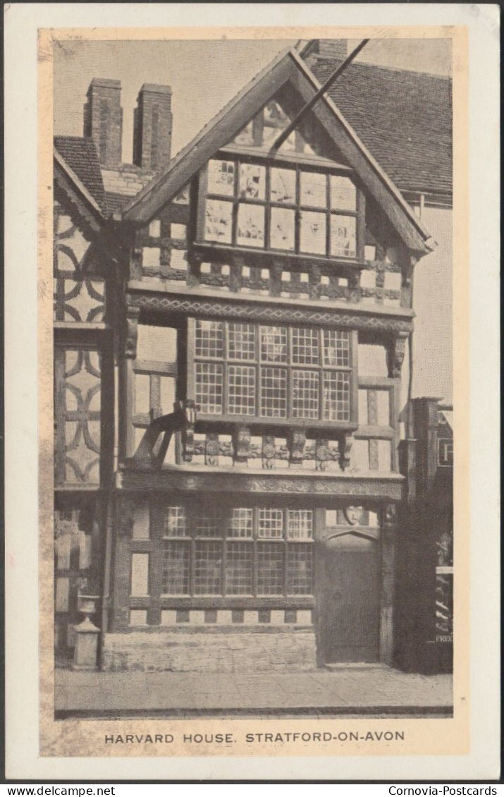 Harvard House, Stratford-on-Avon, C.1910s - Postcard - Stratford Upon Avon