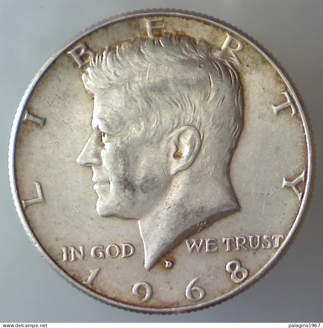 STATI UNITI D'AMERICA Half Dollar Kennedy 1968 D QBB  - 1964-…: Kennedy