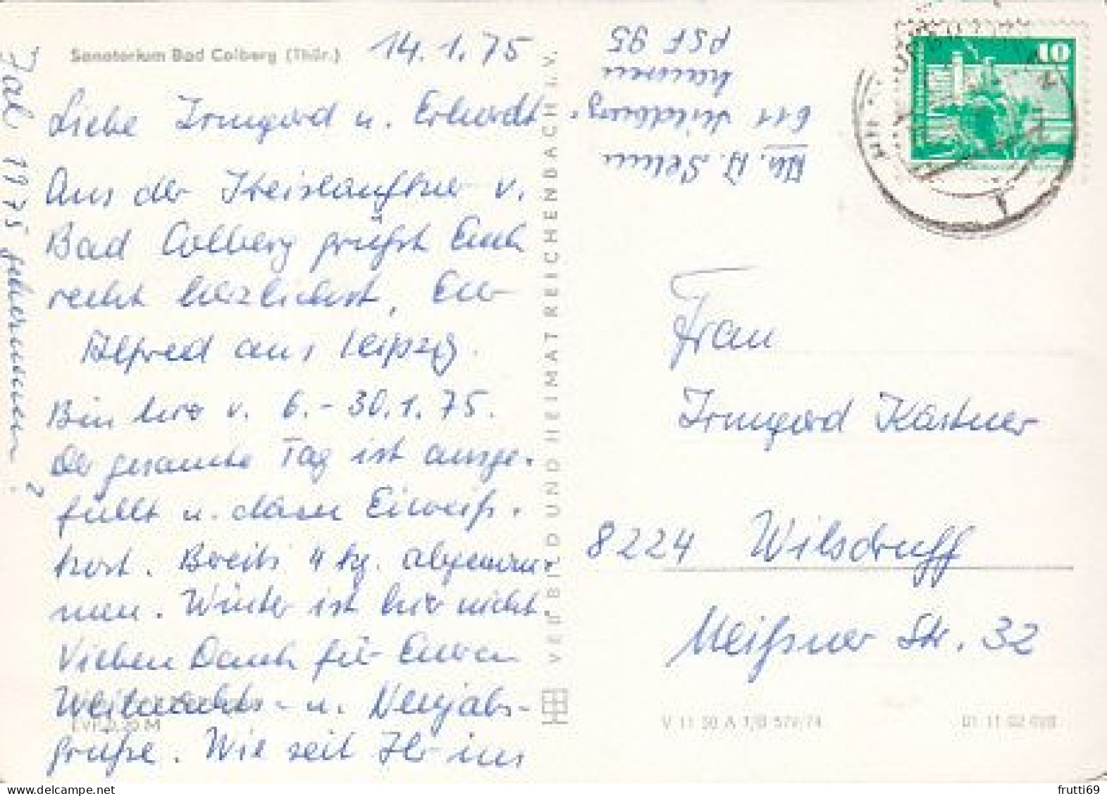 AK 157711 GERMANY - Bad Colberg - Sanatorium - Bad Colberg-Heldberg