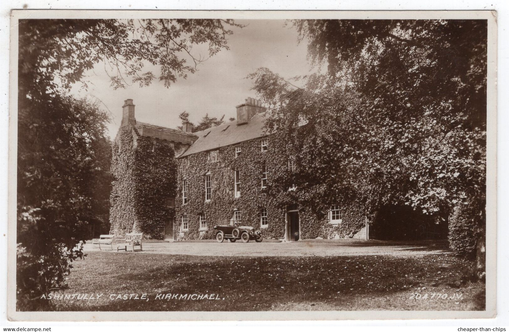 KIRKMICHAEL - Ashintully Castle - Valentine 204770 - Ayrshire