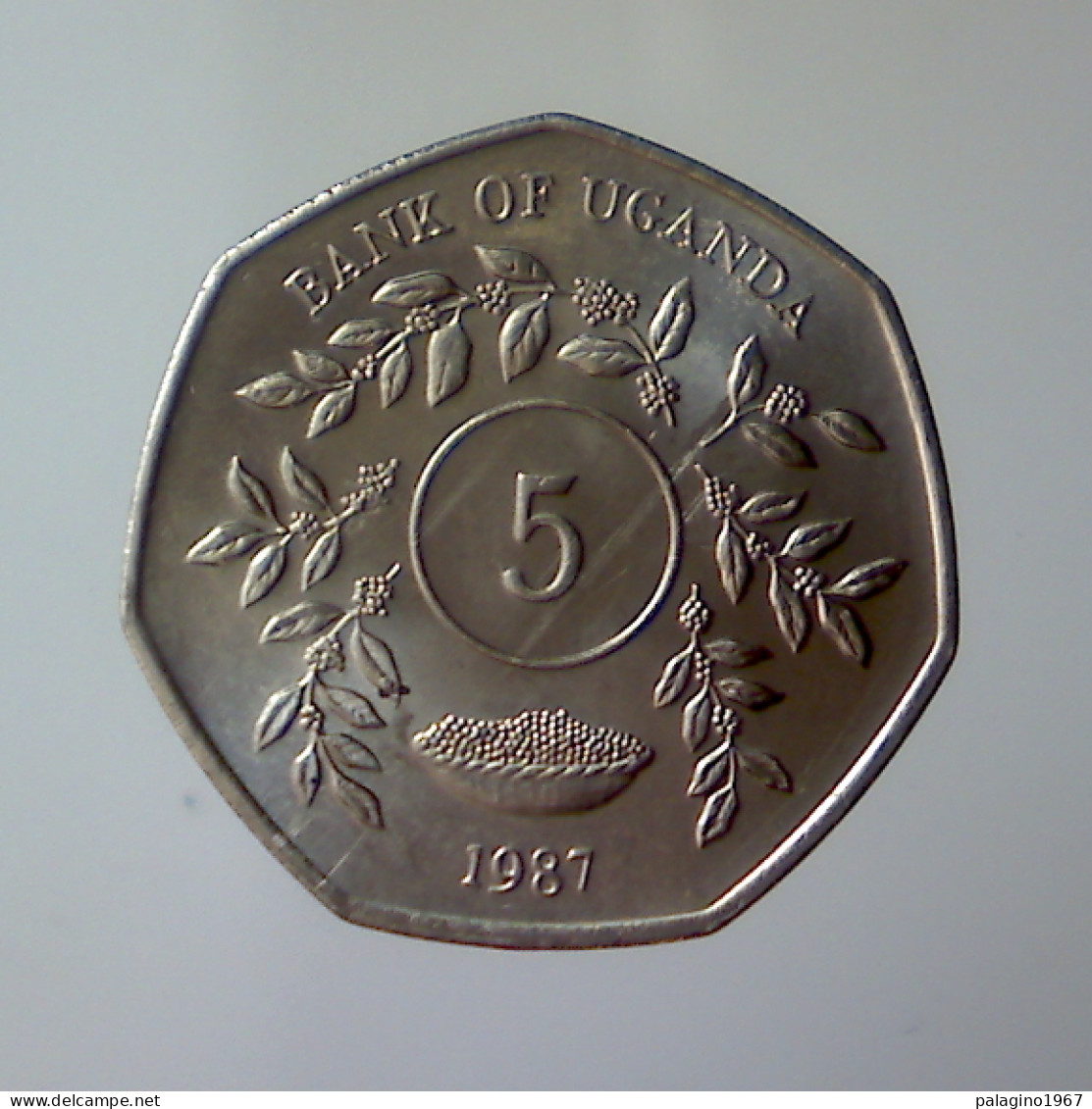 REPUBBLICA DELL'UGANDA 5 Shillings 1987 FDC  - Uganda
