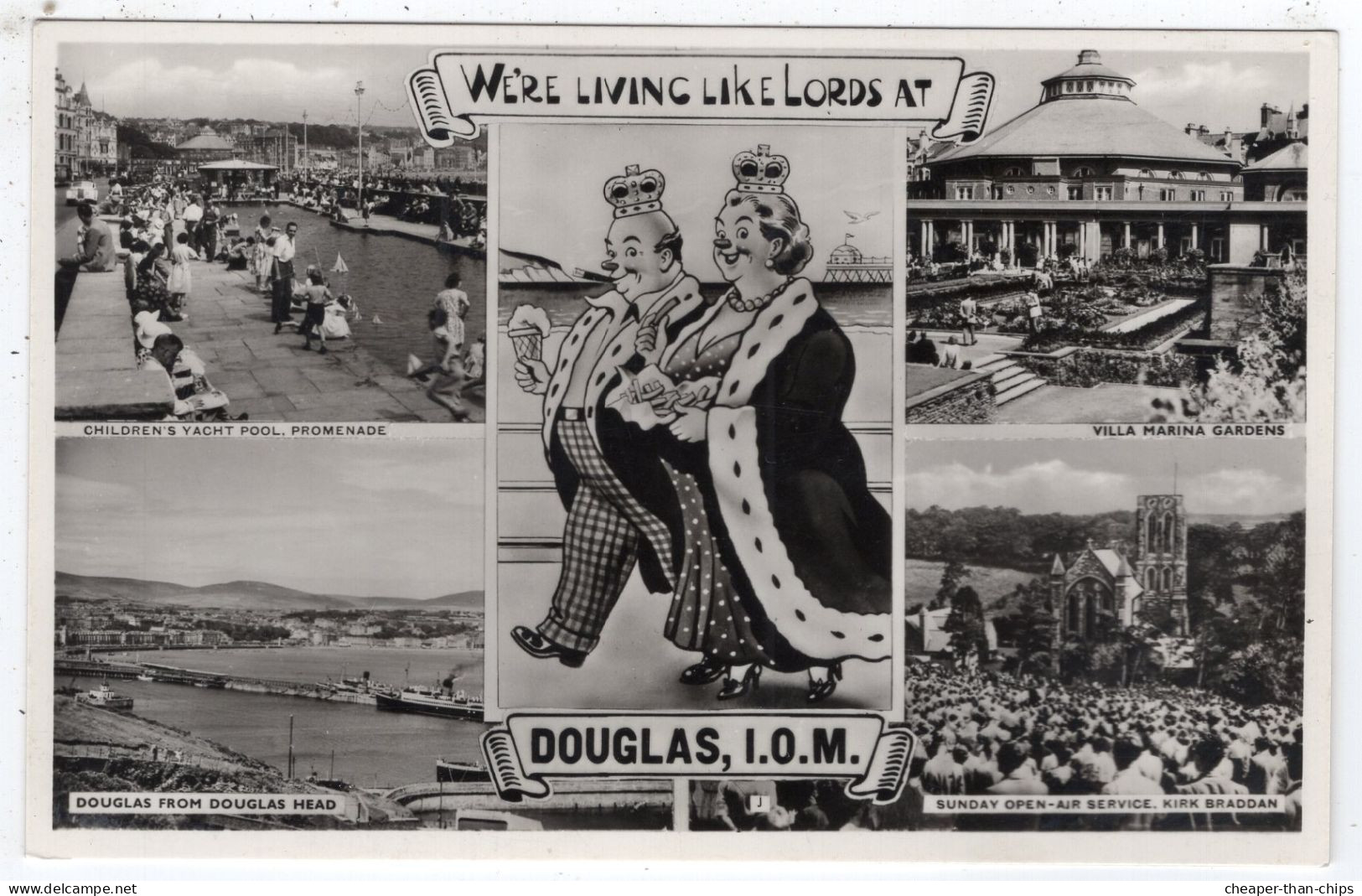 DOUGLAS - 4 X "Holiday" Cards - Isle Of Man