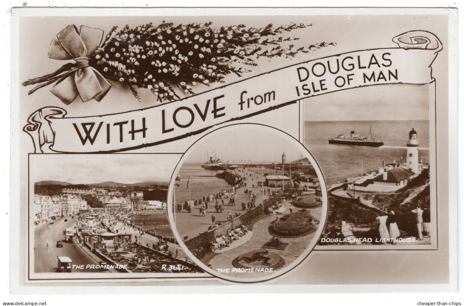 DOUGLAS - 4 X "Holiday" Cards - Isle Of Man