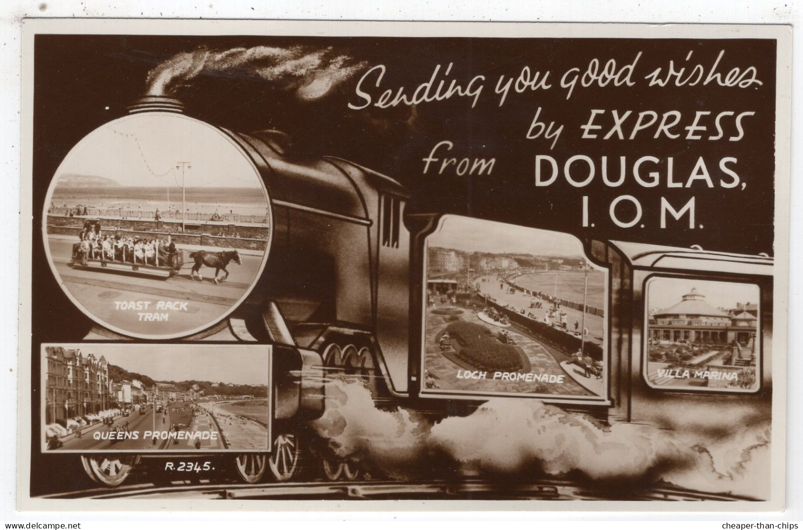DOUGLAS - 4 X "Holiday" Cards - Isle Of Man