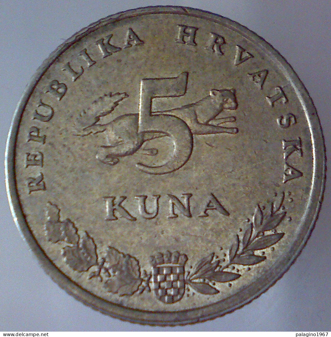 REPUBBLICA DI CROAZIA 5 Kuna 2001 SPL+  - Croazia