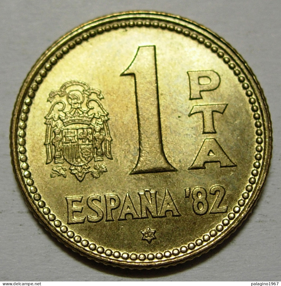 REGNO DI SPAGNA 1 Peseta 1980 82 SPL+  - 1 Peseta