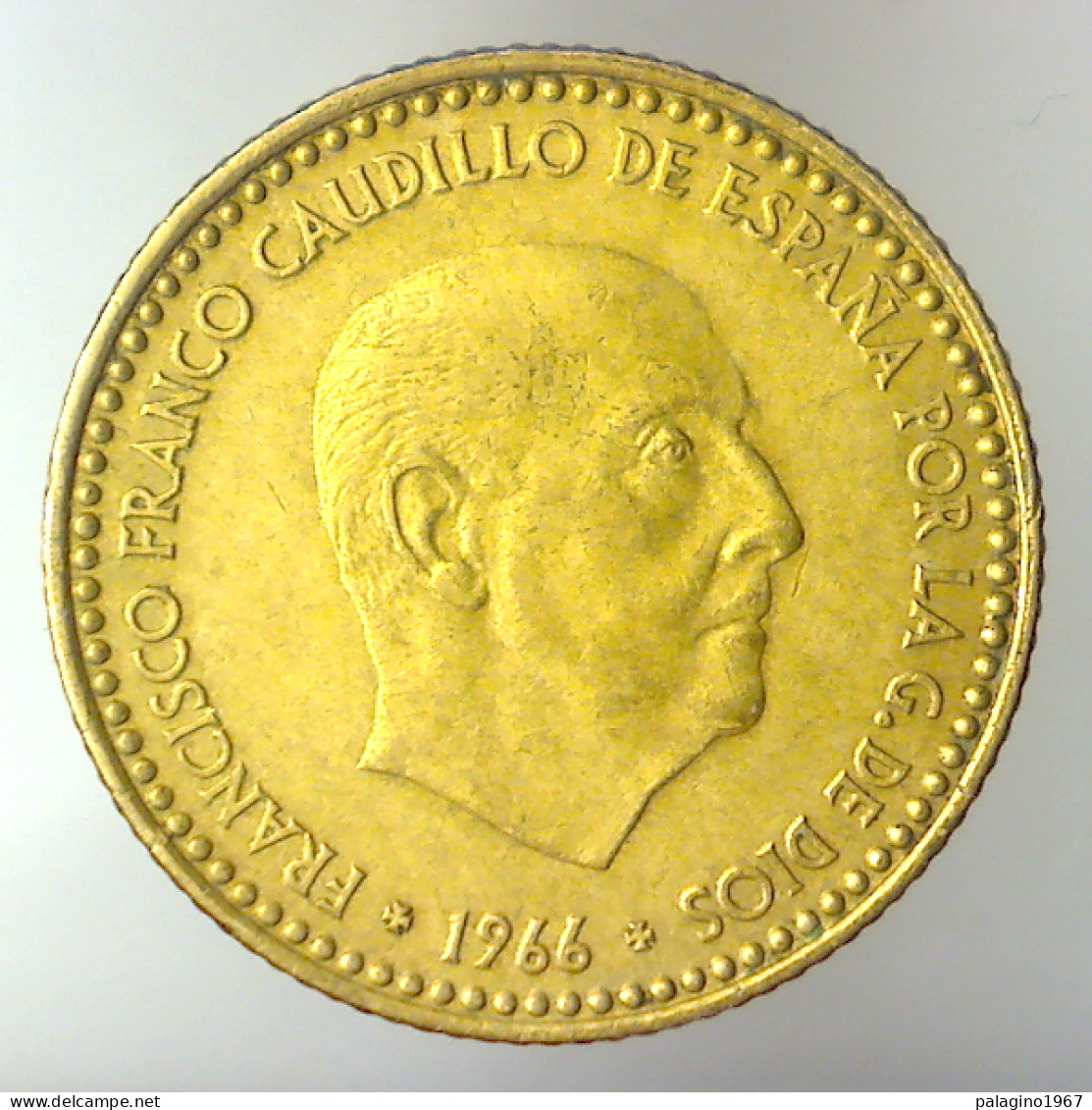 REGNO DI SPAGNA 1 Peseta 1966 72 SPL QFDC  - 1 Peseta