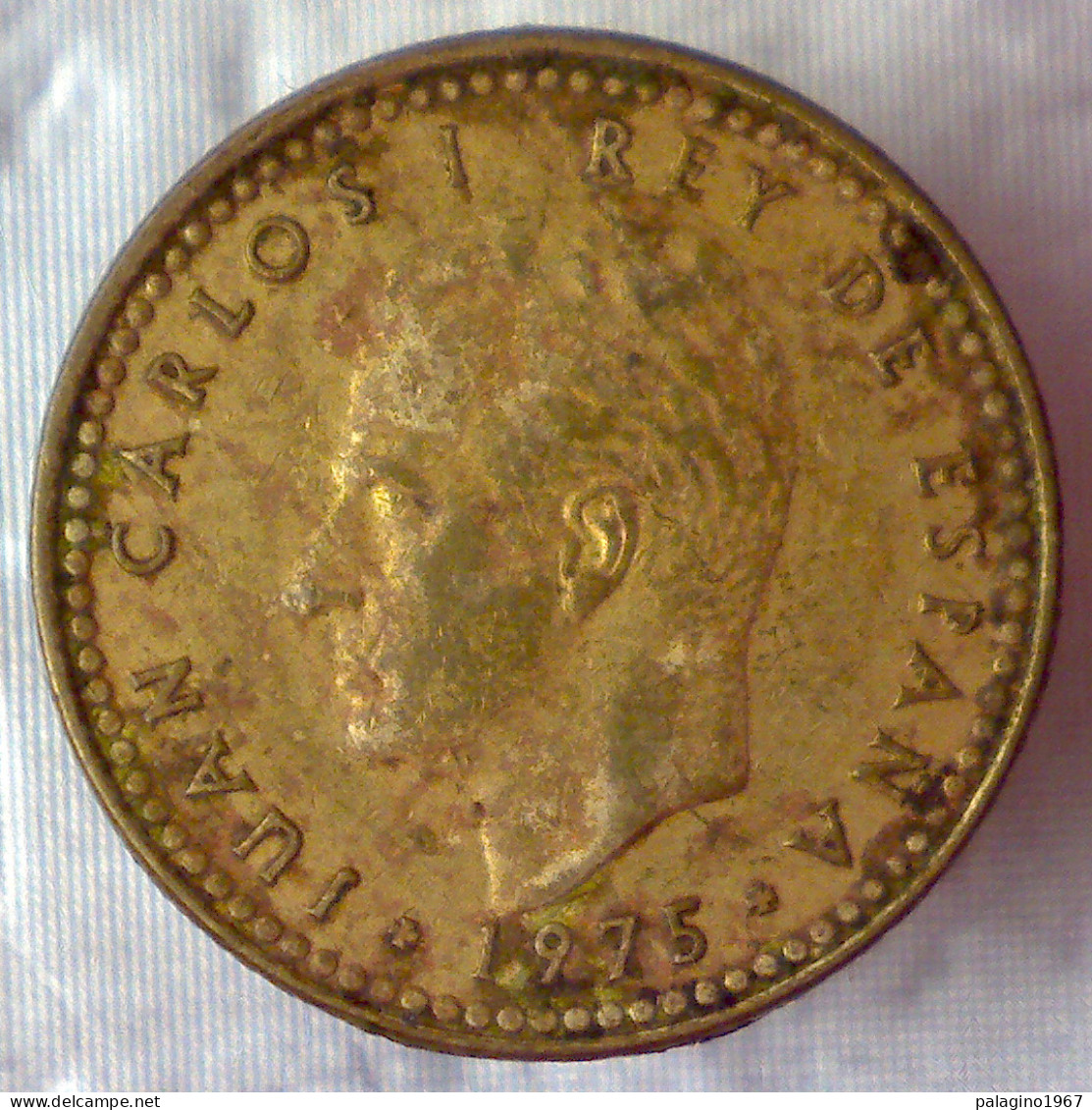 REGNO DI SPAGNA 1 Peseta 1975 79 MB QBB  - 1 Peseta