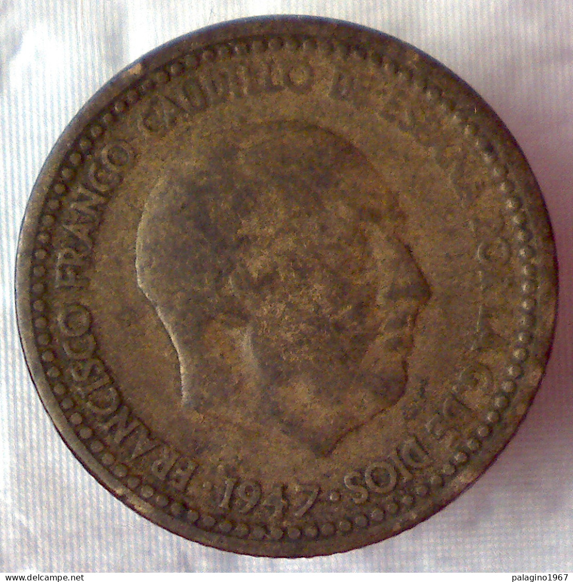 REGNO DI SPAGNA 1 Peseta 1947 53 QMB  - 1 Peseta