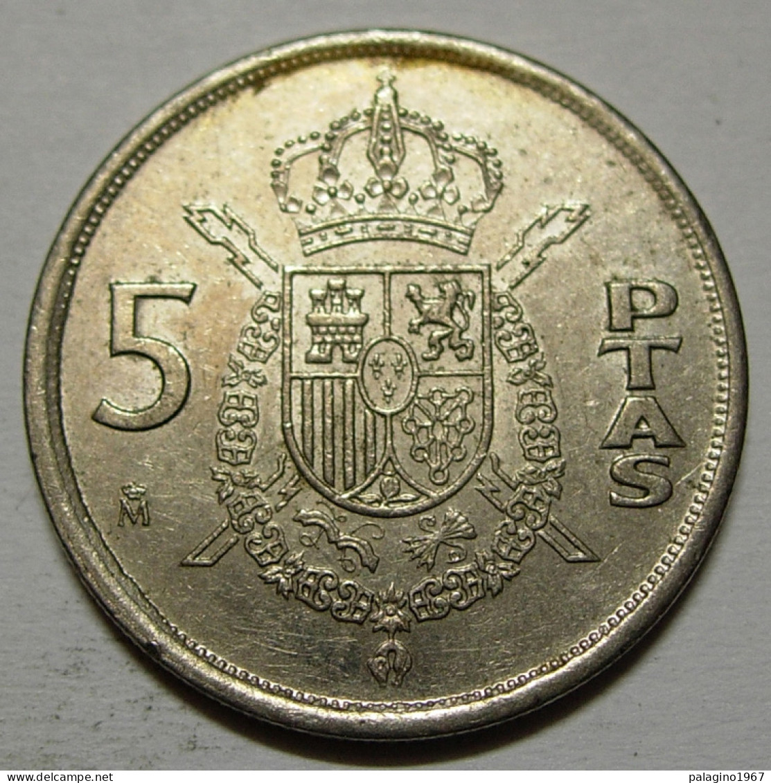 REGNO DI SPAGNA 5 Pesetas 1984 BB+  - 5 Pesetas