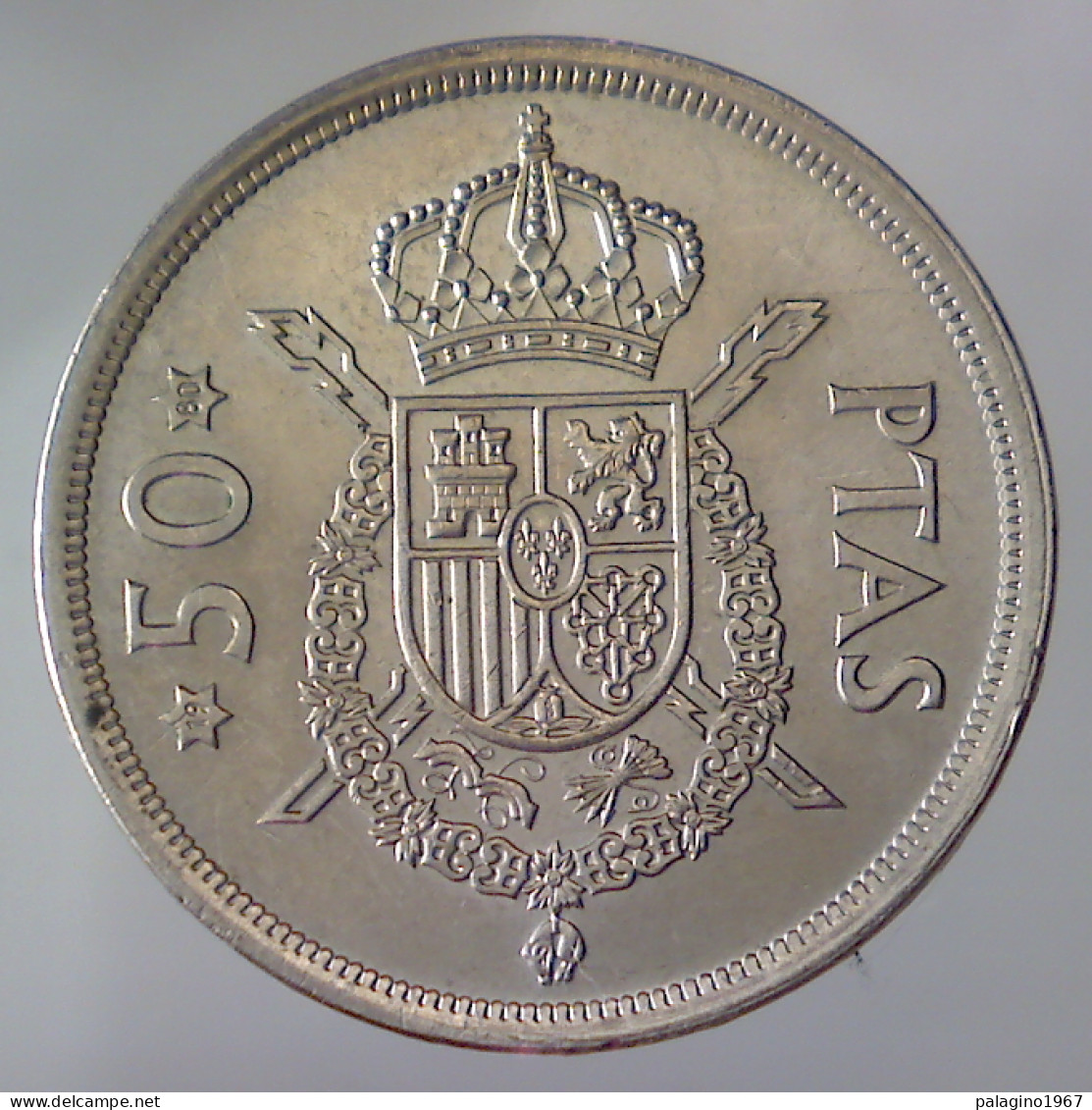 REGNO DI SPAGNA 50 Pesetas 1975 80 QFDC  - 25 Pesetas