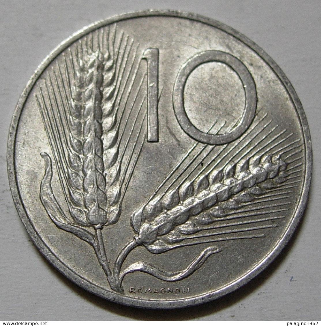 REPUBBLICA ITALIANA 10 Lire Spighe 1953 SPL  - 10 Lire