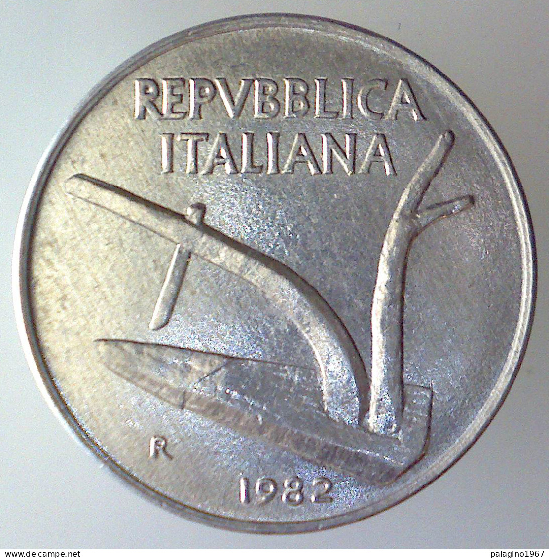 REPUBBLICA ITALIANA 10 Lire Spighe 1982 FDC  - 10 Lire