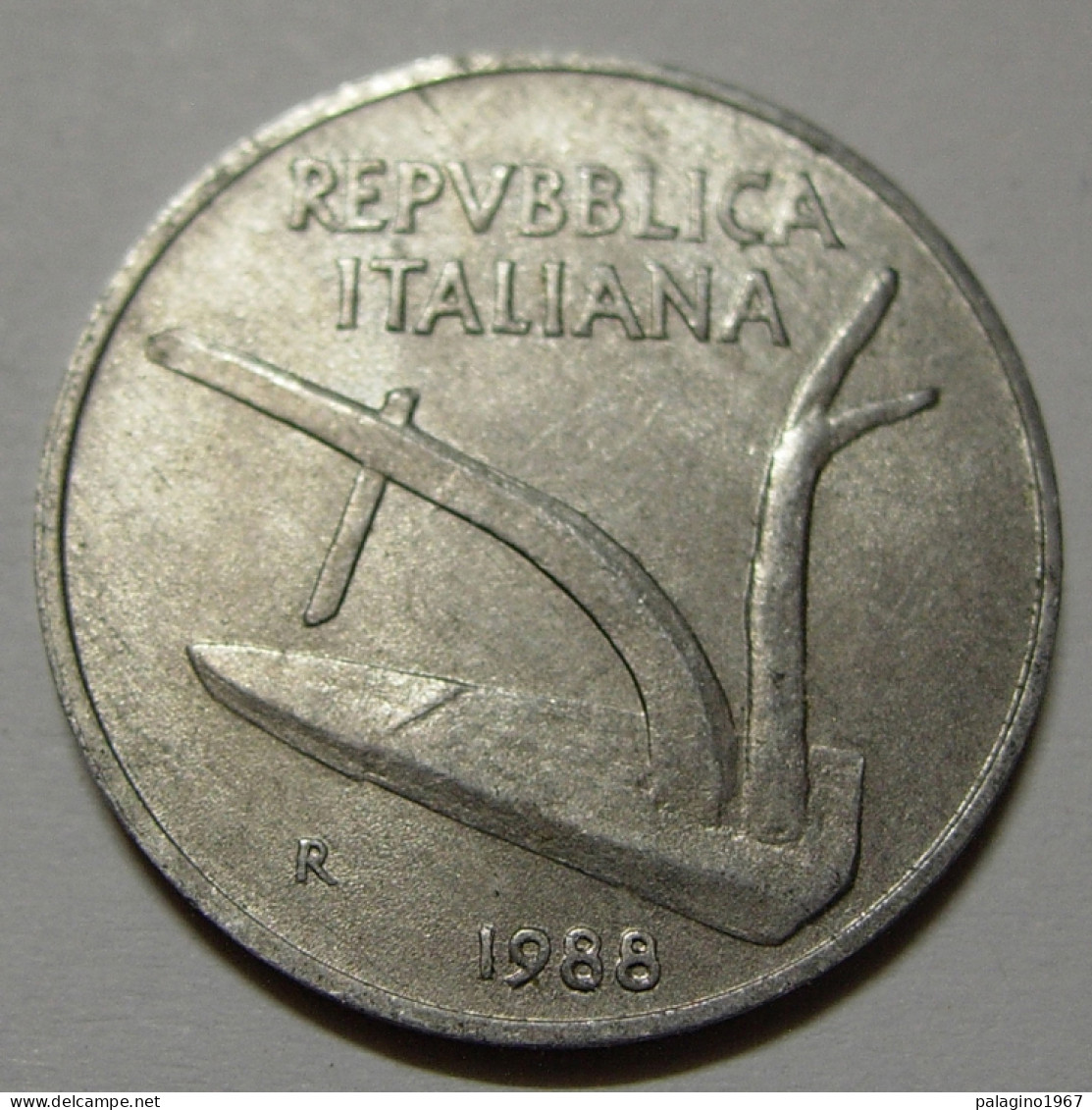 REPUBBLICA ITALIANA 10 Lire Spighe 1988 QFDC  - 10 Liras