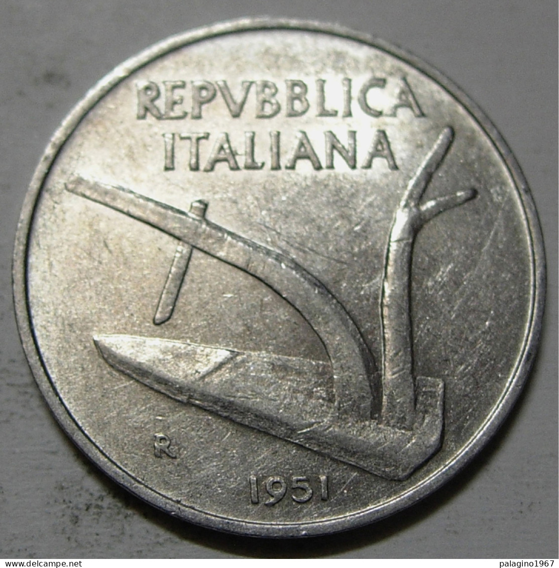 REPUBBLICA ITALIANA 10 Lire Spighe 1951 SPL  - 10 Liras