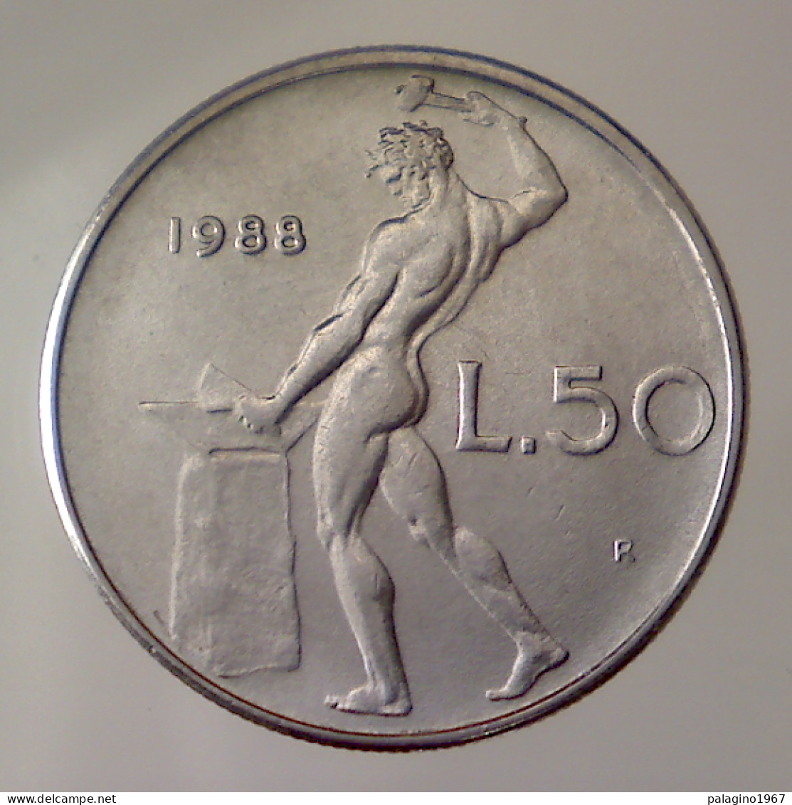 REPUBBLICA ITALIANA 50 Lire Vulcano 1° Tipo 1988 SPL QFDC  - 50 Lire