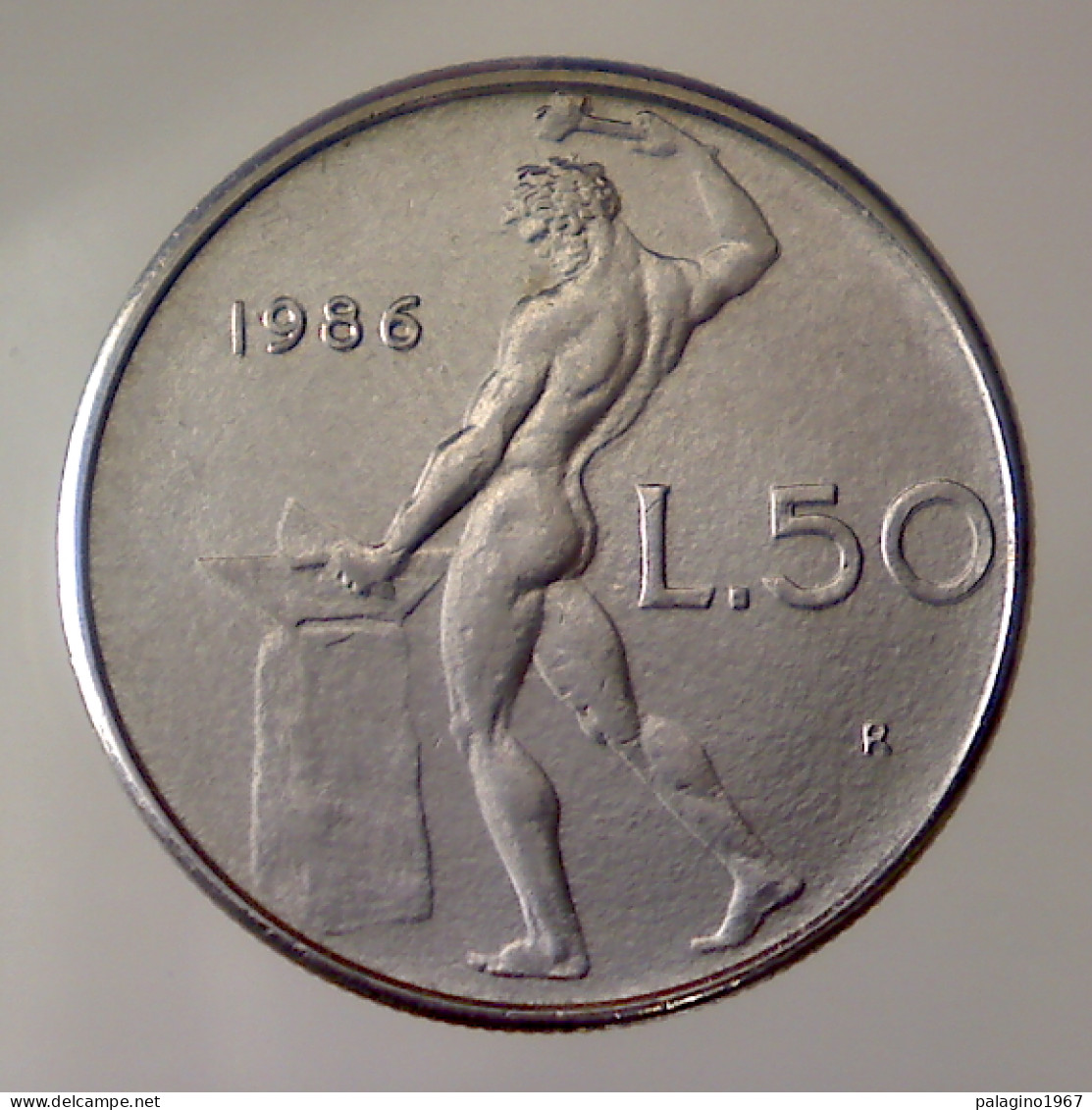 REPUBBLICA ITALIANA 50 Lire Vulcano 1° Tipo 1986 QFDC  - 50 Lire