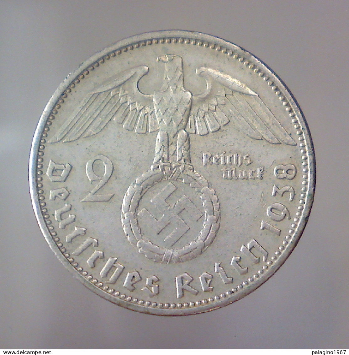 TERZO REICH 2 Reichsmark 1938 A BB+  - 2 Reichsmark