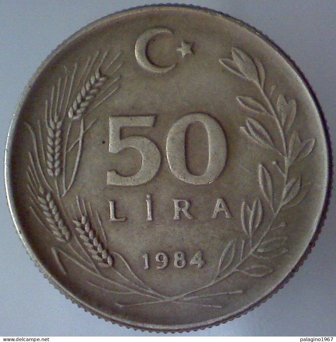 REPUBBLICA DI TURCHIA 50 Lira 1984 BB+  - Turquie