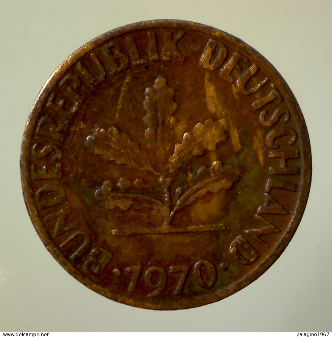 GERMANIA 1 Pfennig 1970 D QBB  - 1 Pfennig