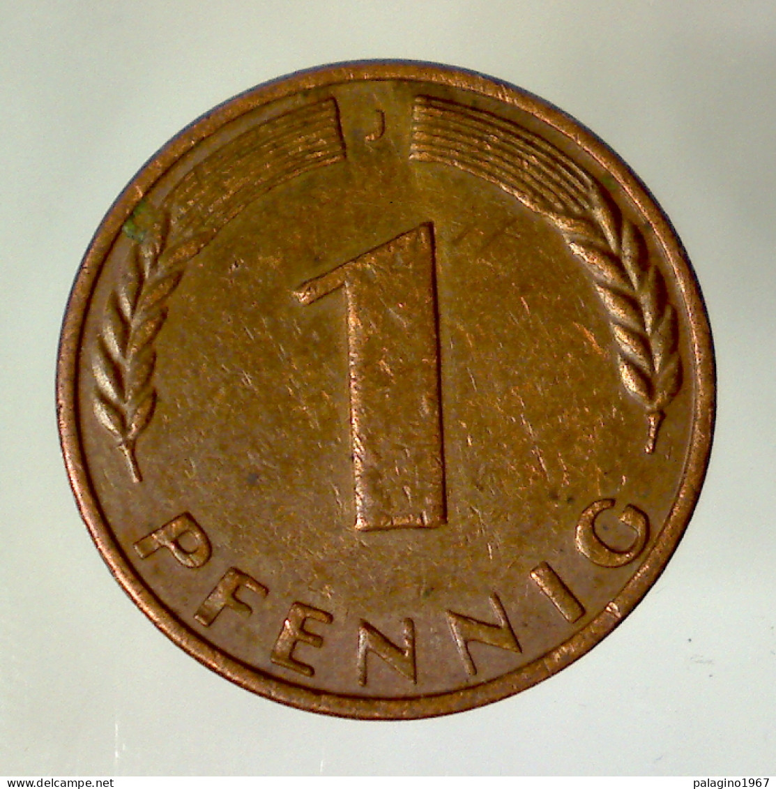 GERMANIA 1 Pfennig 1950 J BB QSPL  - 1 Pfennig