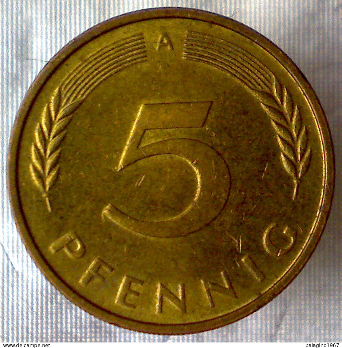 GERMANIA 5 Pfennig 1996 A BB++  - 5 Pfennig