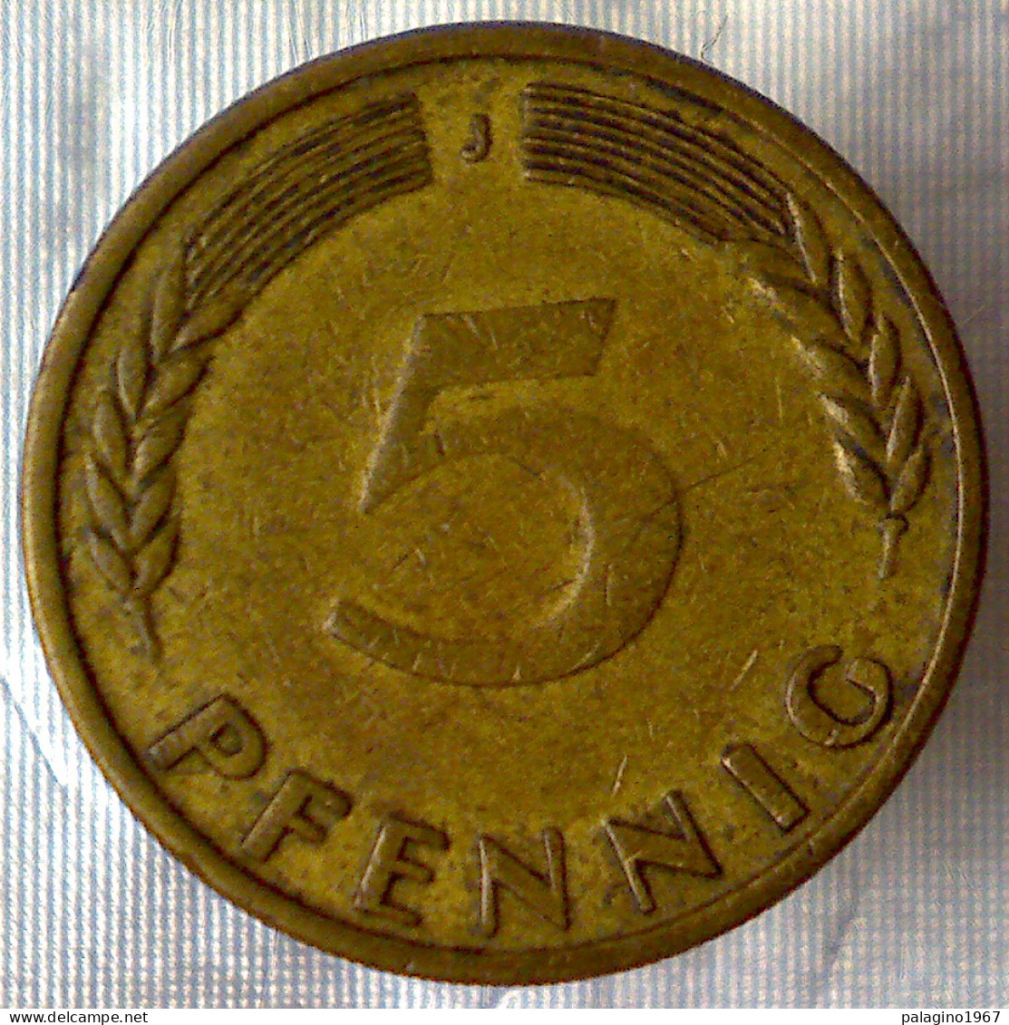 GERMANIA 5 Pfennig 1949 J QBB  - 5 Pfennig