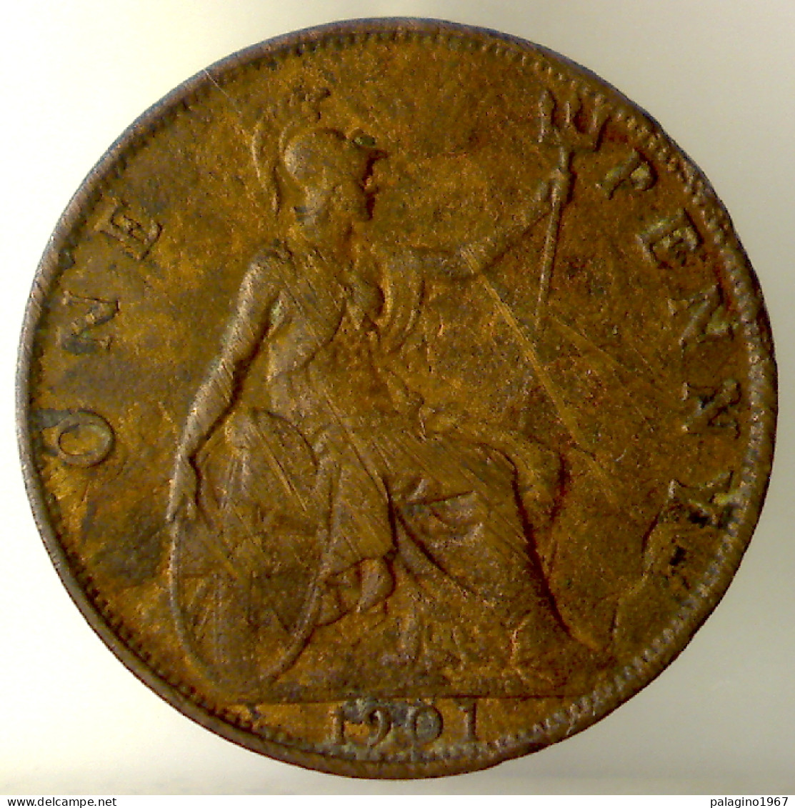 GRAN BRETAGNA 1 Penny 1901 QMB  - D. 1 Penny