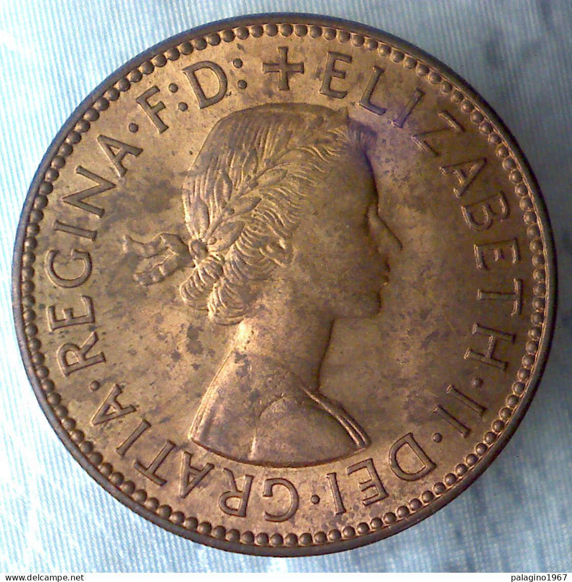GRAN BRETAGNA 1/2 Penny 1964 QFDC  - 1/2 Penny & 1/2 New Penny