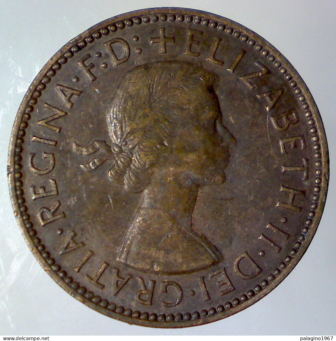GRAN BRETAGNA 1/2 Penny 1956 BB+  - 1/2 Penny & 1/2 New Penny