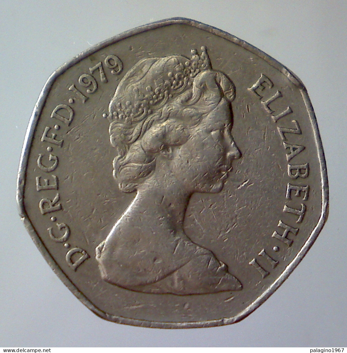 GRAN BRETAGNA 50 Pence 1979 BB  - 50 Pence