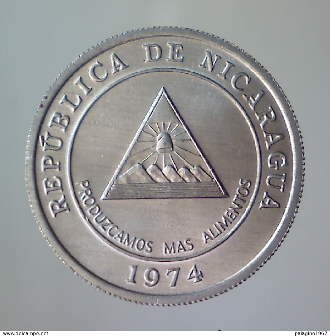 REPUBBLICA DEL NICARAGUA 5 Centavos FAO 1974 FDC  - Nicaragua