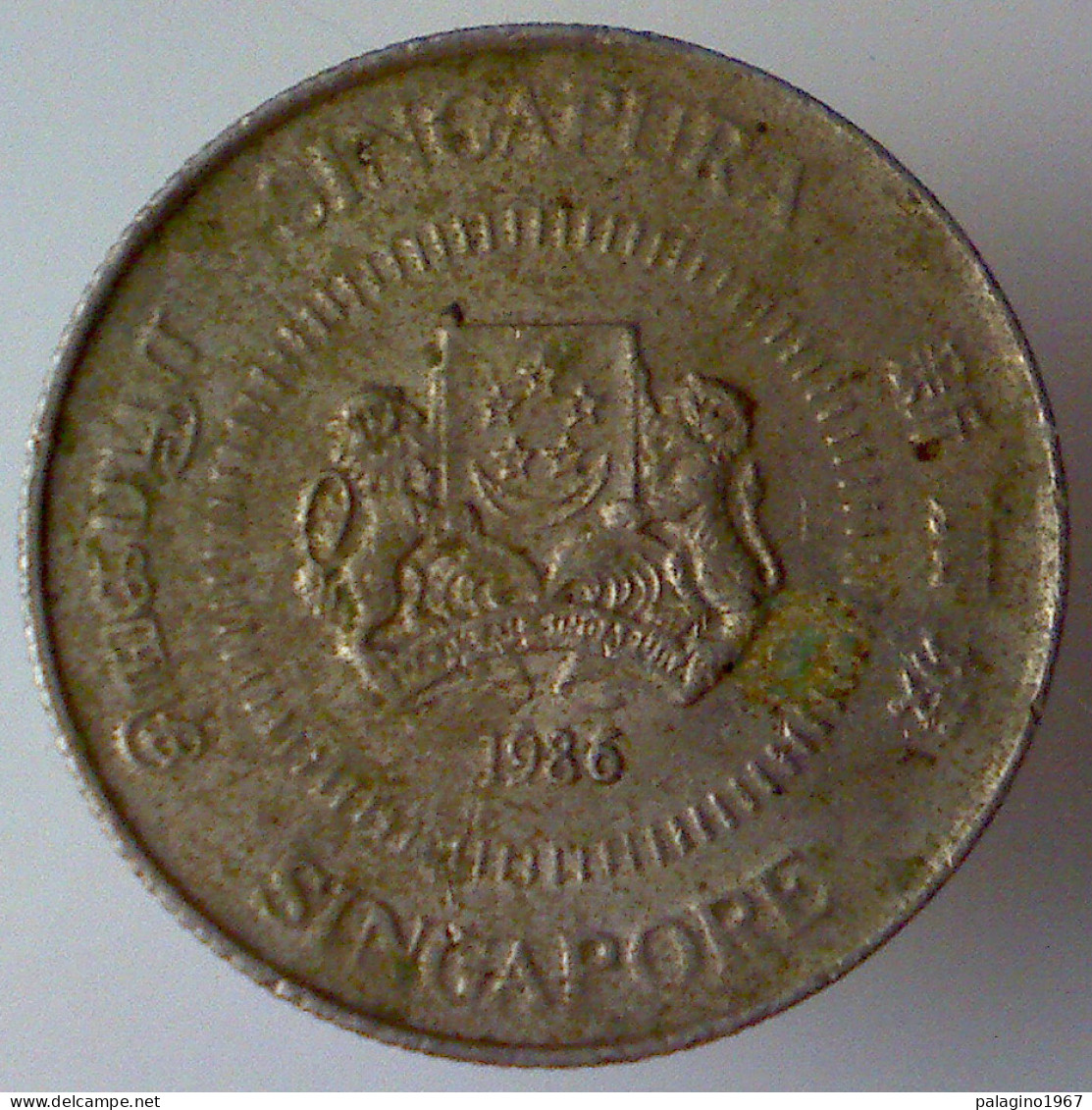 SINGAPORE 10 Cents 1986 QBB - Singapore