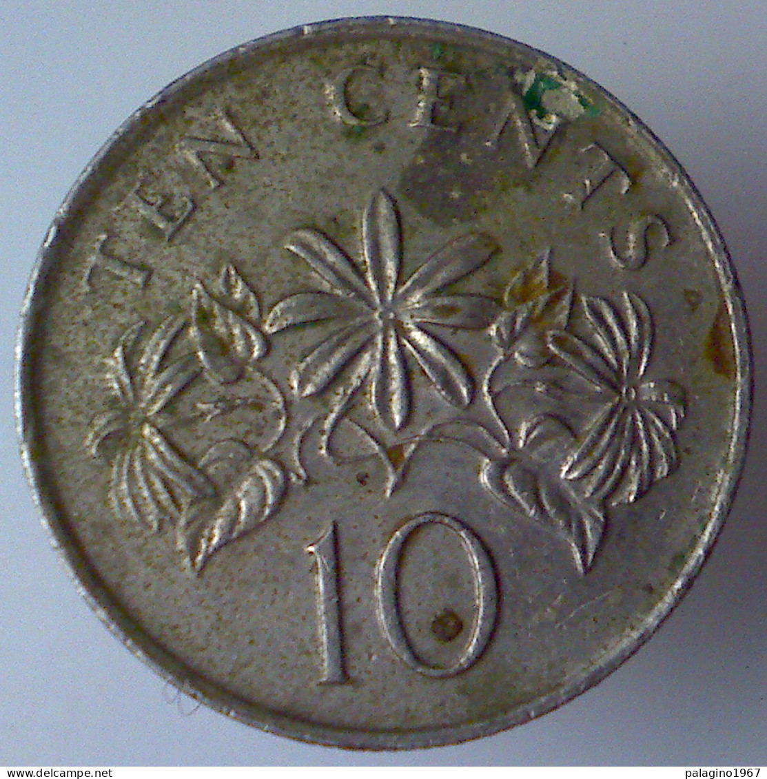 SINGAPORE 10 Cents 1986 QBB - Singapour