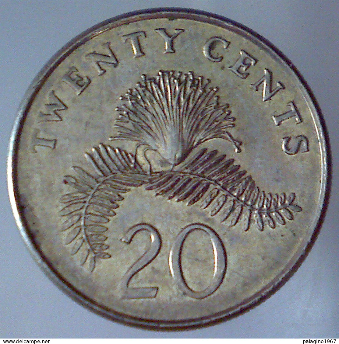 SINGAPORE 20 Cents 1996 QSPL  - Singapore