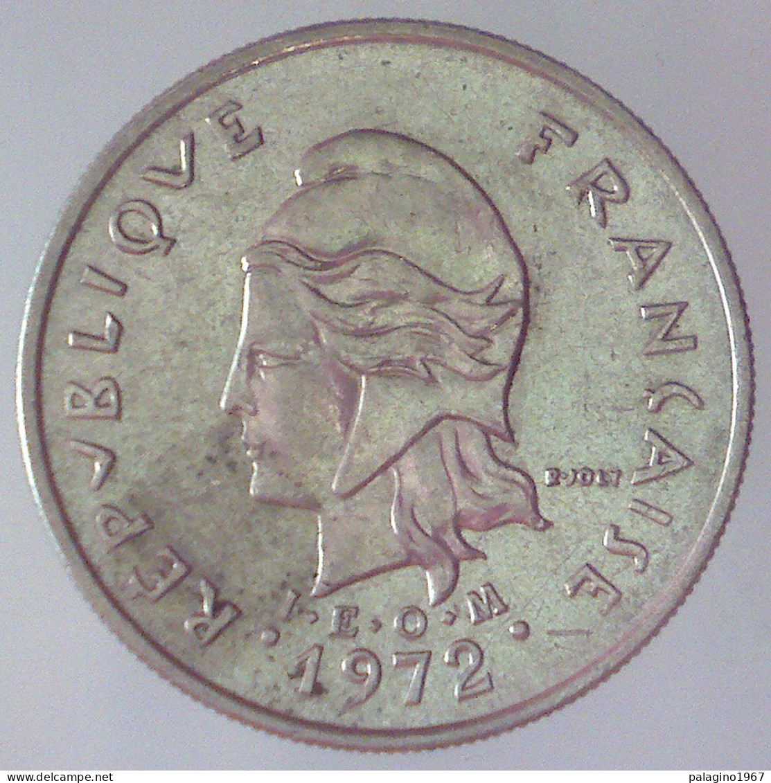 NUOVA CALEDONIA 10 Francs 1972 SPL  - Nueva Caledonia