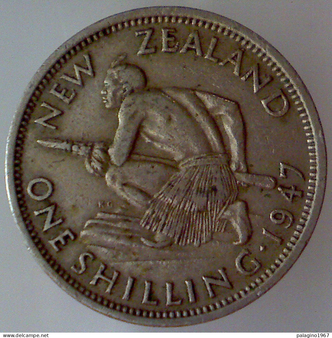 NUOVA ZELANDA 1 Shilling 1947 BB+  - New Zealand