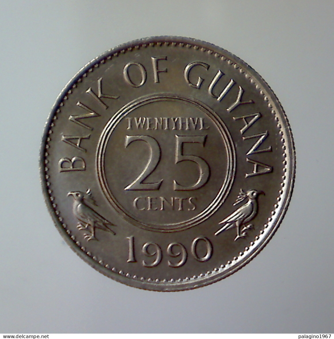 GUYANA 25 Cents 1990 FDC - Sonstige – Amerika