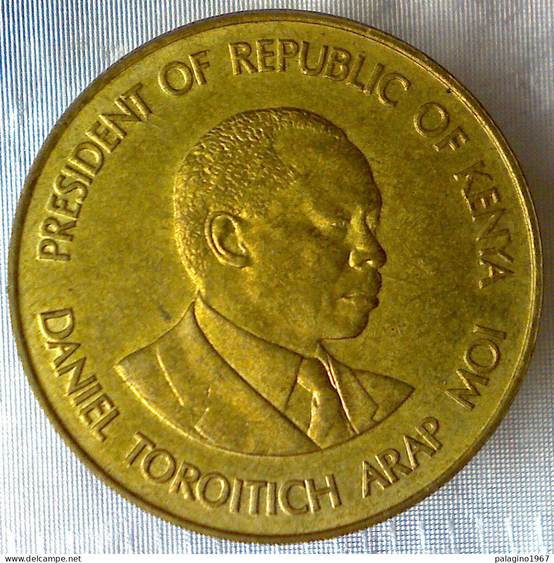 REPUBBLICA DEL KENYA 10 Cents 1987 SPL QFDC - Kenia