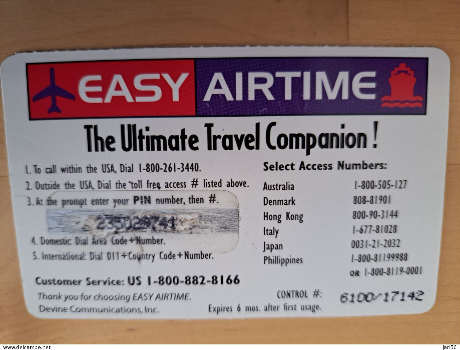 GUAM/ SAIPAN  PHONECARD $10,- / EASY AIRTIME/ PLANE/BOAT/ ULTIMATE /  Fine Used ** 15055 ** - Guam