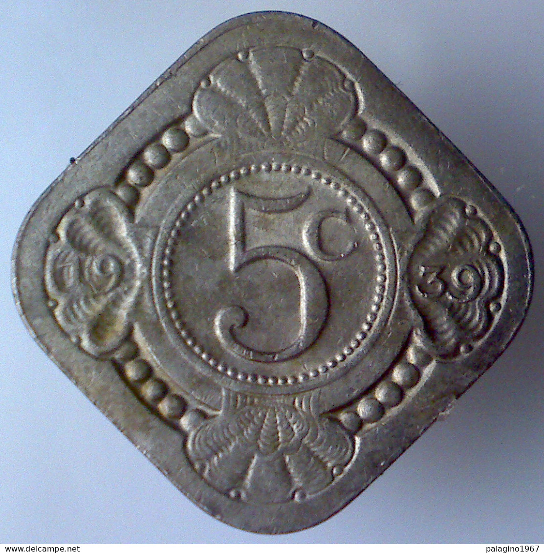 REGNO D'OLANDA 5 Cents 1939 SPL+  - 5 Cent
